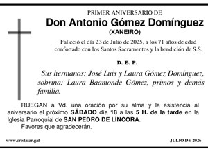 ANTONIO GÓMEZ DOMÍNGUEZ