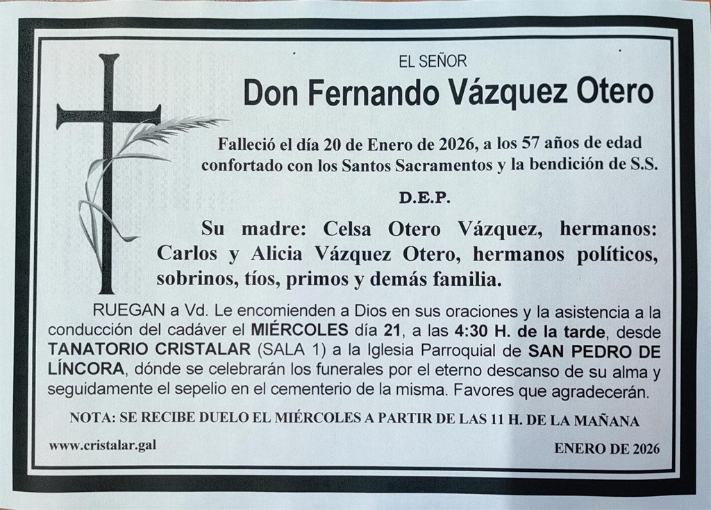 Foto 1 FERNANDO VÁZQUEZ OTERO