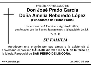 JOSÉ PRADO Y AMELIA REBOREDO