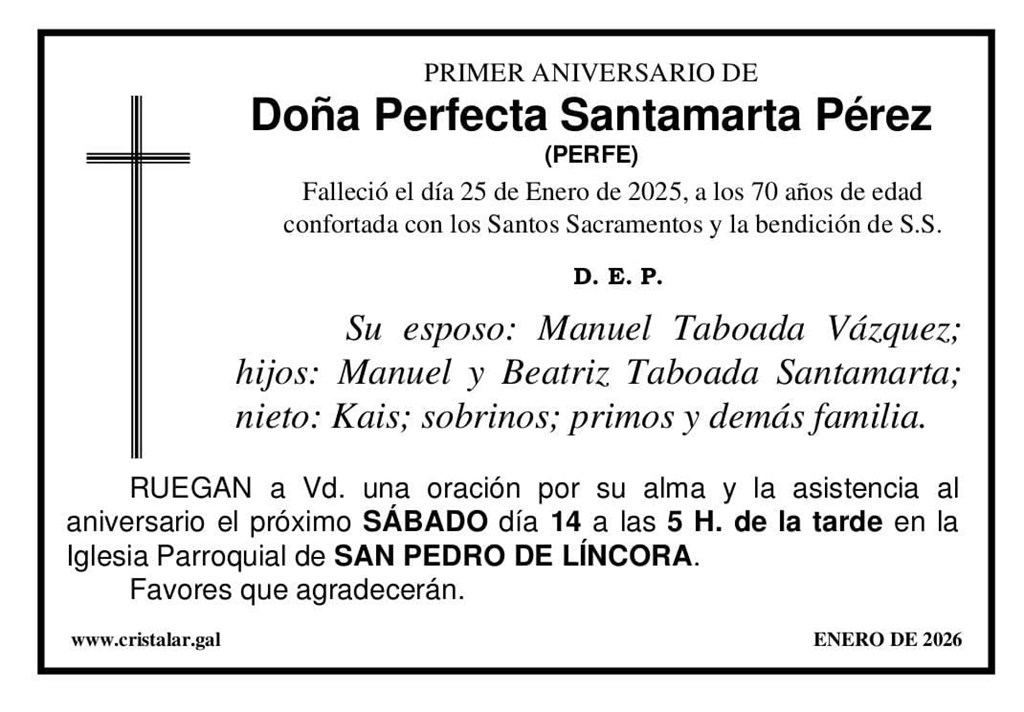 PERFECTA SANTAMARTA PÉREZ